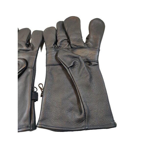 Motorcycle Gloves Black Leather Size 6, Very Nice Condition. - Picture 9 of 11